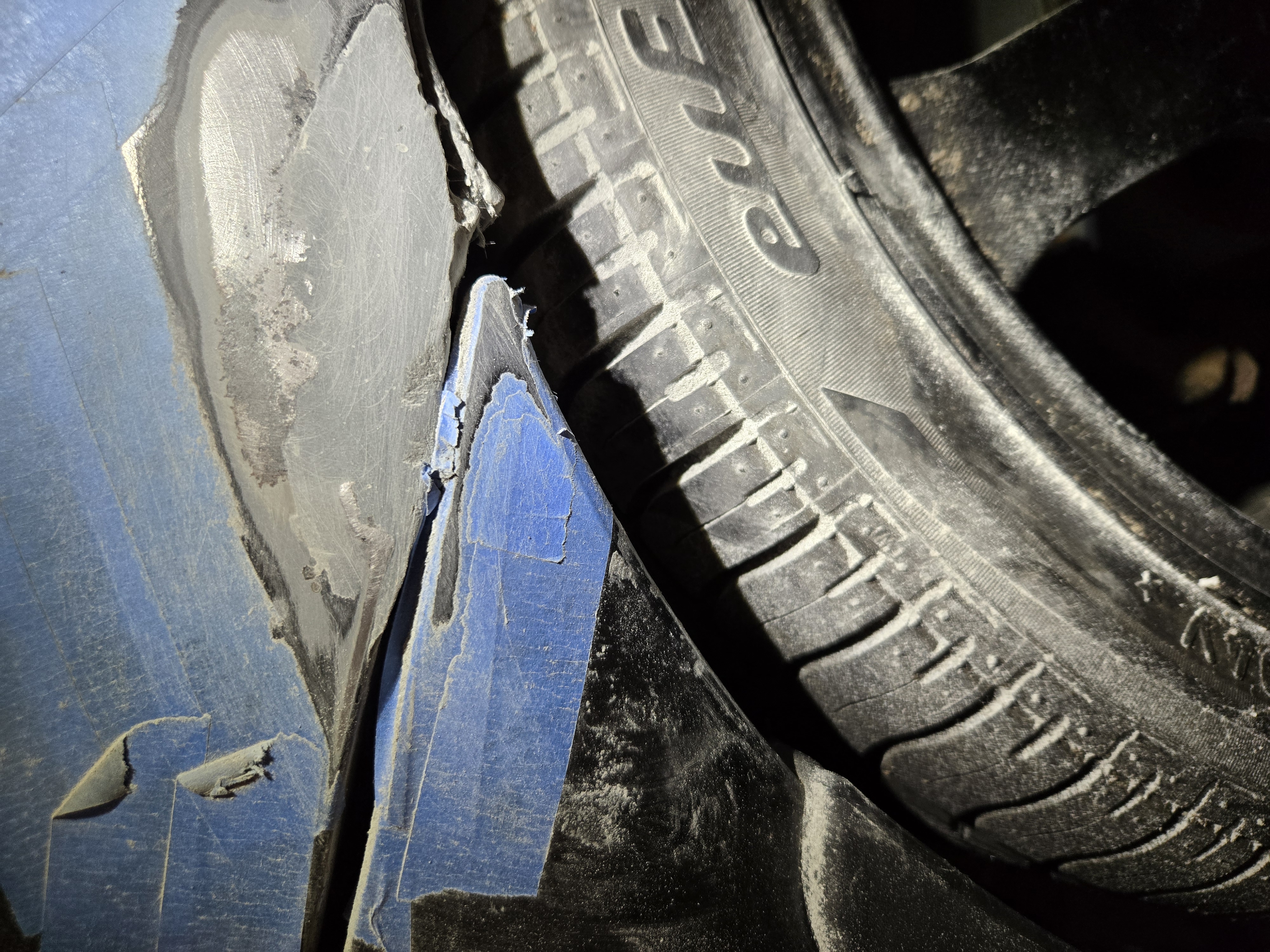 New wheels and rust patching