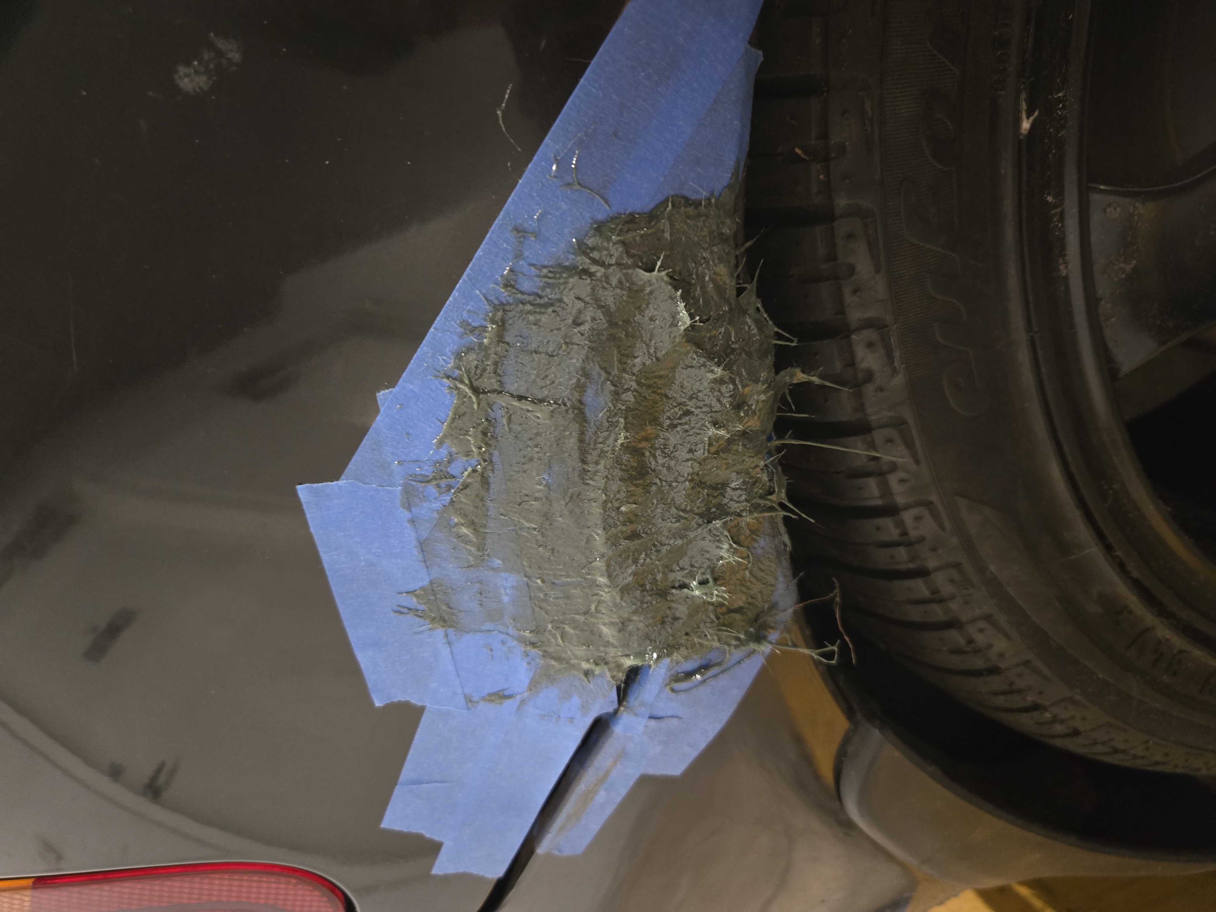 New wheels and rust patching